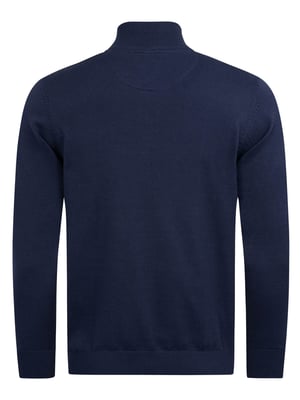 U.S. POLO ASSN. Herren Half-Zip Strickpullover USKnooxx aus Baumwollmix