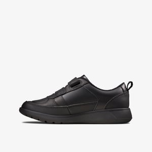 Scape Flare K Schwarze Leder Schuhe