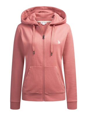 U.S. POLO ASSN. Damen Sweatjacke USRubyy aus Baumwoll-Polyester-Mix