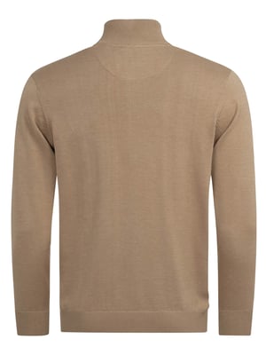 U.S. POLO ASSN. Herren Half-Zip Strickpullover USKnooxx aus Baumwollmix