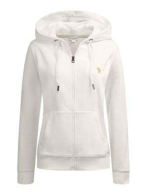 U.S. POLO ASSN. Damen Sweatjacke USRubyy aus Baumwoll-Polyester-Mix