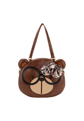 Mymo Handtasche Handtasche Mädchen braun
