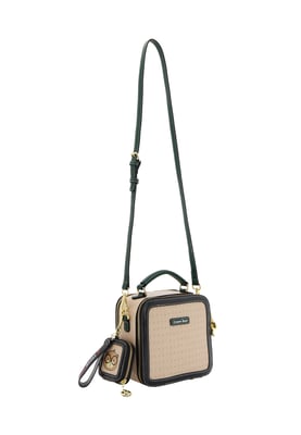 Mymo Handtasche Handtasche Mädchen beige,schwarz