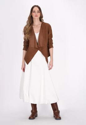 Dreimaster Jacke Frauen Cognac
