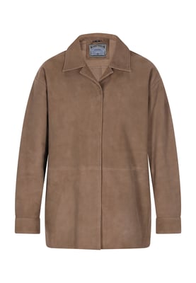Dreimaster Jacke Frauen dunkler Stein