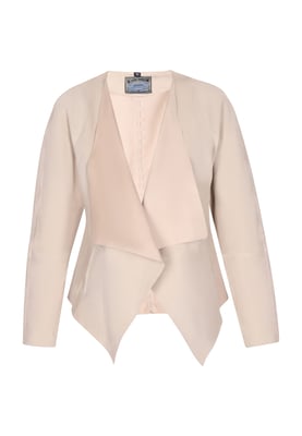 Dreimaster Jacke Frauen cremefarben