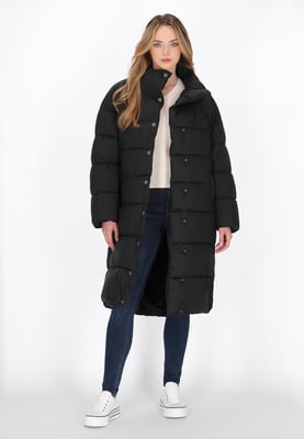Dreimaster Mantel Frauen Schwarz
