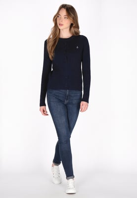 Dreimaster Strickjacke Frauen Marine