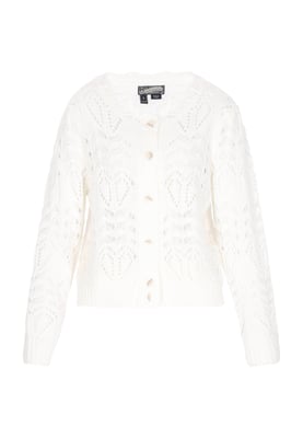 Dreimaster Strickjacke Frauen cremefarben