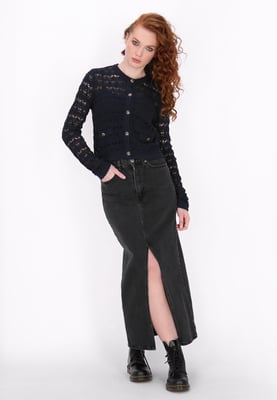 Dreimaster Strickjacke Frauen Marine