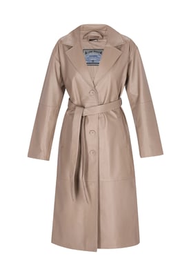 Dreimaster Mantel Frauen Taupe