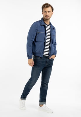 Dreimaster Jacke + Einkaufstasche - SET Herren Marine