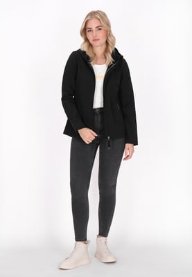 Schmuddelwedda Softshelljacke Frauen Schwarz