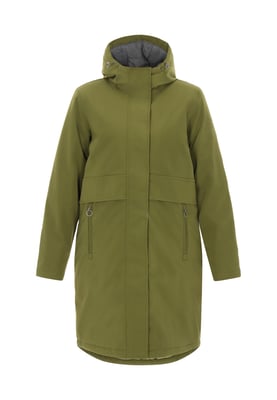 Dreimaster Parka Frauen Olive