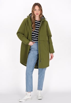 Dreimaster Parka Frauen Olive