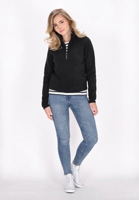 Schmuddelwedda Sweatshirt Frauen Schwarz