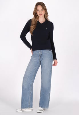 Dreimaster Pullover Frauen Marine