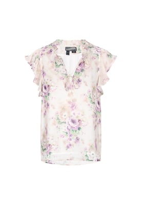 Dreimaster Bluse Frauen lila