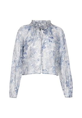 Dreimaster Bluse Frauen hellblau