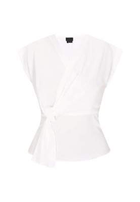 Dreimaster Bluse Frauen Weiß