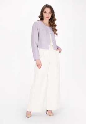 Dreimaster Blazer Frauen heller Lavendel-Glitzer