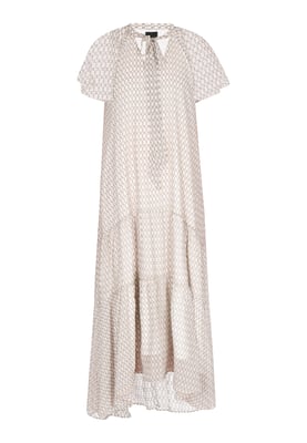 Dreimaster Kleid Frauen Weiß