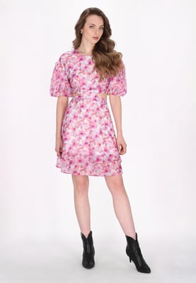 Dreimaster Kleid Frauen Rosa