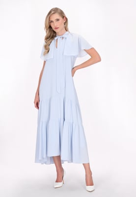 Dreimaster Kleid Frauen hellblau