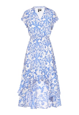 Dreimaster Kleid Frauen Blau