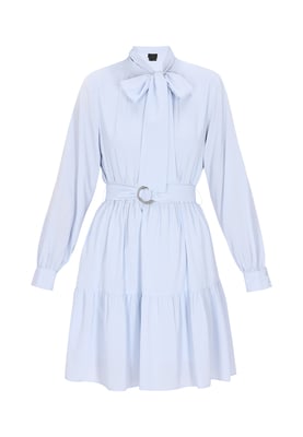 Dreimaster Kleid Frauen hellblau