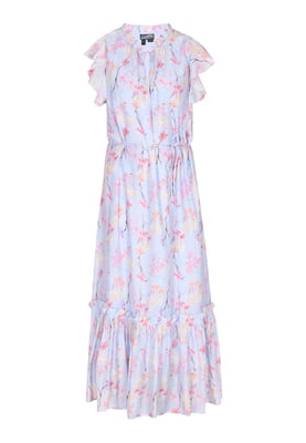 Dreimaster Kleid Frauen hellblau