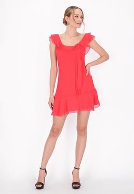 Mymo Kleid Frauen Rot