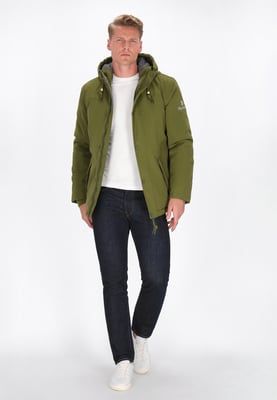 Schmuddelwedda Anorak Männer Olive