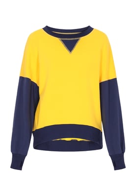 Mymo Sweatshirt Frauen Gelb