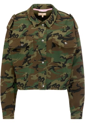 Mymo Sweatjacke Damen Tarnung aop