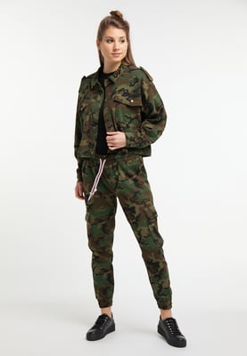 Mymo Sweatjacke Damen Tarnung aop