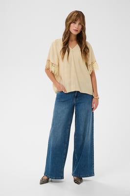 Kurzarm-Bluse CUbrenna Kurzarm-Bluse Regular fit