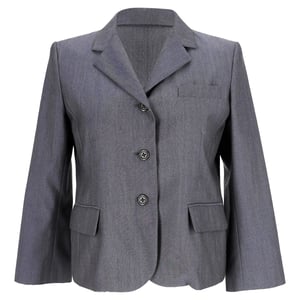 Marc Jacobs Einreiher-Blazer aus grauer Wolle