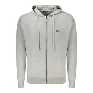 Zip-Up Strickhoodie im lässigen Stil