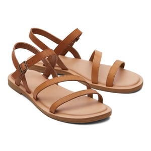TOMS Kira Leder Herren Clogs in Tan