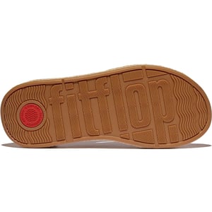 Fitflop F-Mode Zehentrenner Leder Herren Schwarz Clogs