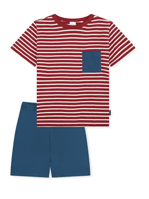 Schiesser Jungen Pyjama NightwearSchlafanzug, Pyjama Set, Nachtwäsche