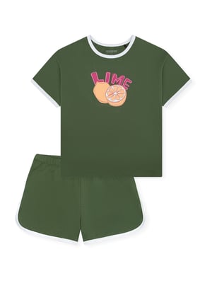 Schiesser Mädchen Pyjama NightwearSchlafanzug, Pyjama Set, Nachtwäsche