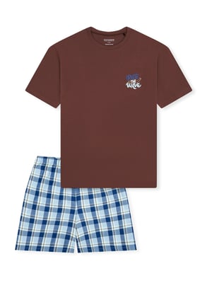Schiesser Jungen Pyjama NightwearSchlafanzug, Pyjama Set, Nachtwäsche