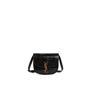 Saint Laurent Kaia Croco Schultertasche