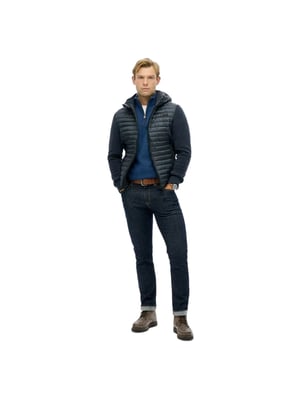 Superdry Herren Storm Hybrid Steppjacke