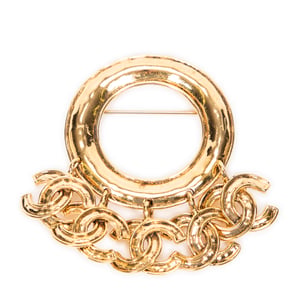 CC Brooch Brosche