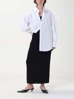 Netzstrick Ärmelloses Maxikleid