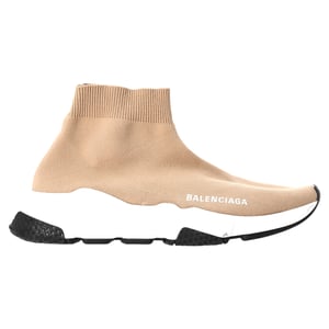 Balenciaga Speed Sneakers aus beigem Polyester