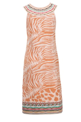 Jacquard-Kleid, Tiermuster